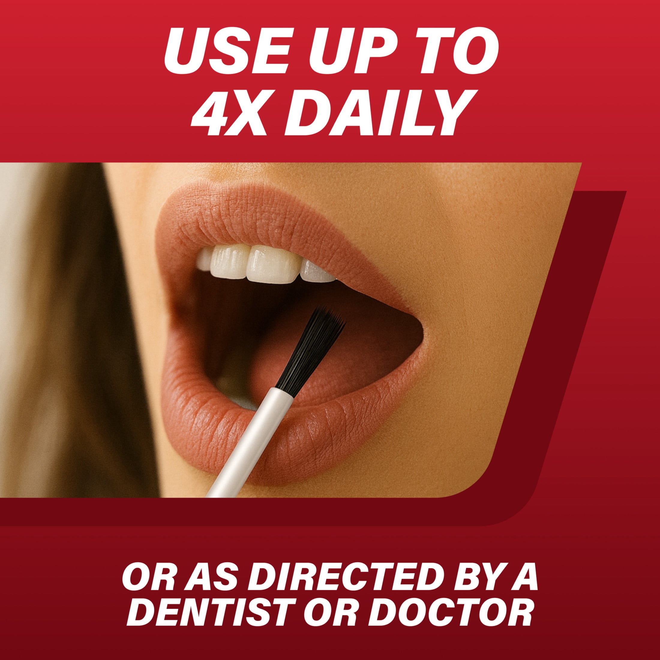 Orajel 2X Medicated Toothache & Mouth Sores Liquid, 0.45 fl oz