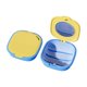 thumbnail image 2 of Estuche impermeable para retenedores dentales con espejo | Caja de viaje portátil para guardar aparatos, alineadores y accesorios | Diseño compacto, hermético y a prueba de polvo para la escuela, el, 2 of 6