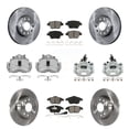 thumbnail image 1 of Transit Auto Front Rear Disc Brake Caliper Rotors and Semi-Metallic Pads Kit (10Pc) for Car 2012 Volkswagen Beetle 2.5L with Naturally Aspirated with 288mm Diameter Rotor KC8-100982S, 1 of 2