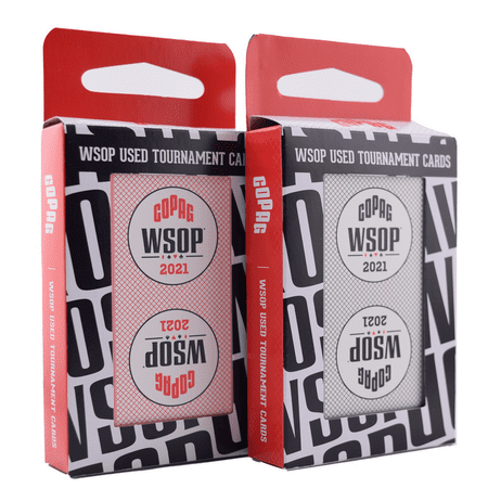 2021 Set of 30 Decks Dealt at WSOP Copag Plastic Playing Cards Bridge Standard Index
