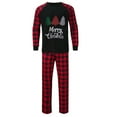 thumbnail image 2 of LSLJS Pyjamas de Noël Assortis pour la Famille, Pyjamas de Noël à la Mode pour Hommes Assortis Pjs pour la Famille Haut à Carreaux Rouges et Pantalon Long Ensembles de Vêtements de Nuit pour Adultes et Enfants Ensemble de Vêtements de Nuit des Fêtes de Noël, 2 of 9