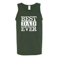 thumbnail image 2 of Wild Bobby, Best Dad Ever Daddy Husband, Father's Day, Men Graphic Tank Top, Forest Green, Small, 2 of 3