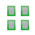 thumbnail image 1 of MasteelfCA 4Pcs Eco-friendly Silicone Baking Mat Rectangular Heat Resistant Barbecue Mat Non-stick Baking Sheet Liner (Green) - 11x8.5cm, 1 of 8