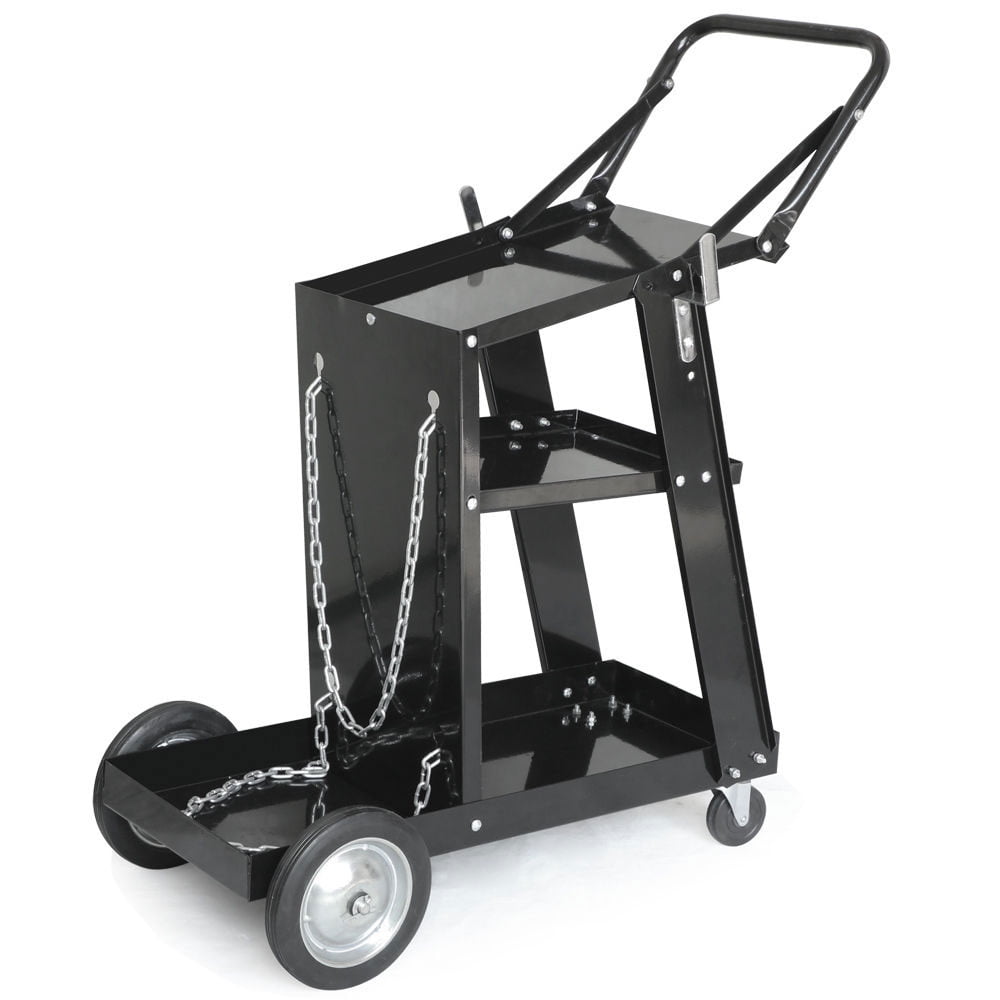 Kepooman Welding Cart Without Drawers, 78 X 38 X 22", Black Kepooman Welding Cart Without Drawers, 78 X 38 X 22", Black