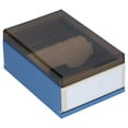 thumbnail image 2 of KW-trio Index Card Holder Blue Large Capacity Convenient Practical Storage Box for Office, 2 of 14