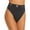 Black, variant on Oye Womens Embellished Lined Swim Bottom Separates
