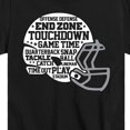 thumbnail image 3 of Instant Message - Football Helmet Phrases - Toddler & Youth Short Sleeve Graphic T-Shirt, 3 of 6
