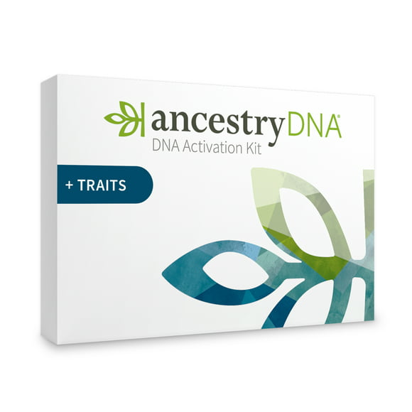 AncestryDNA + Traits: Genetic + Traits Test, Testing Kit with 35+ Genetic Traits, DNA Test Kit