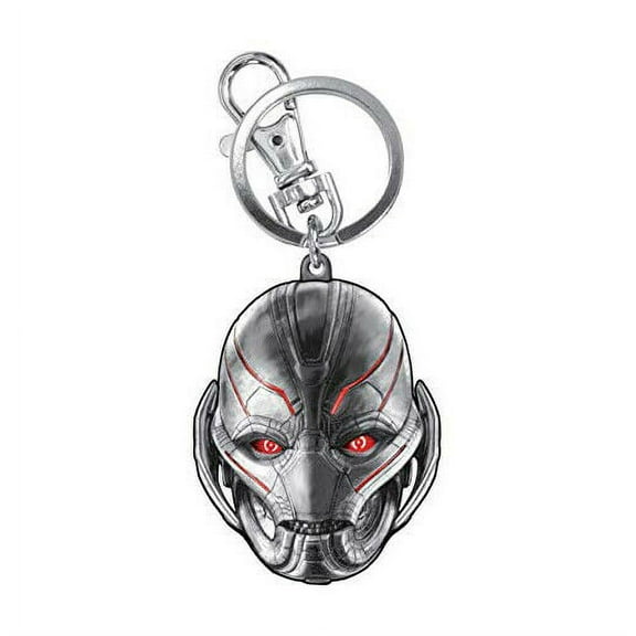 Avengers: Age of Ultron Ultron Head Pewter Key Chain Keyring Key Holder