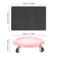 thumbnail image 2 of FUTUREORYY 1Set Abdominal Training Sliding Disc Pink Fitness Equipment for Joint Friendly Workouts, 2 of 5