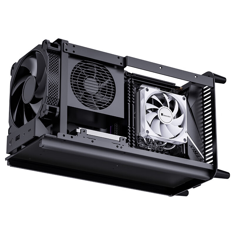 Jonsbo hp400s pressure profile CPU cooler 쿨러 4 heat pipes air cooling radiator quiet 90mm 4pin PWM fan ITX small case ITX cooler