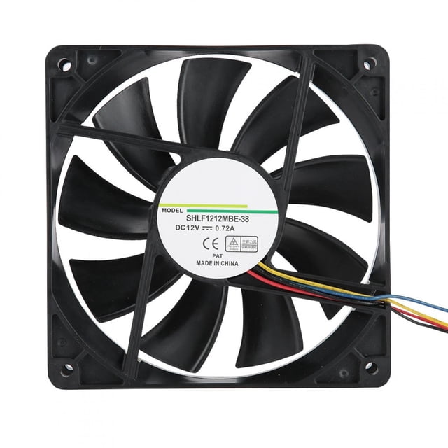 Ventilador NikouMX 12CM 12V 0.72A 4Pin PWM de enfriamiento Control de velocidad de temperatura