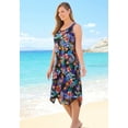 thumbnail image 5 of Swim 365 Women's Plus Size Sharktail Beach Cover Up, 5 of 6