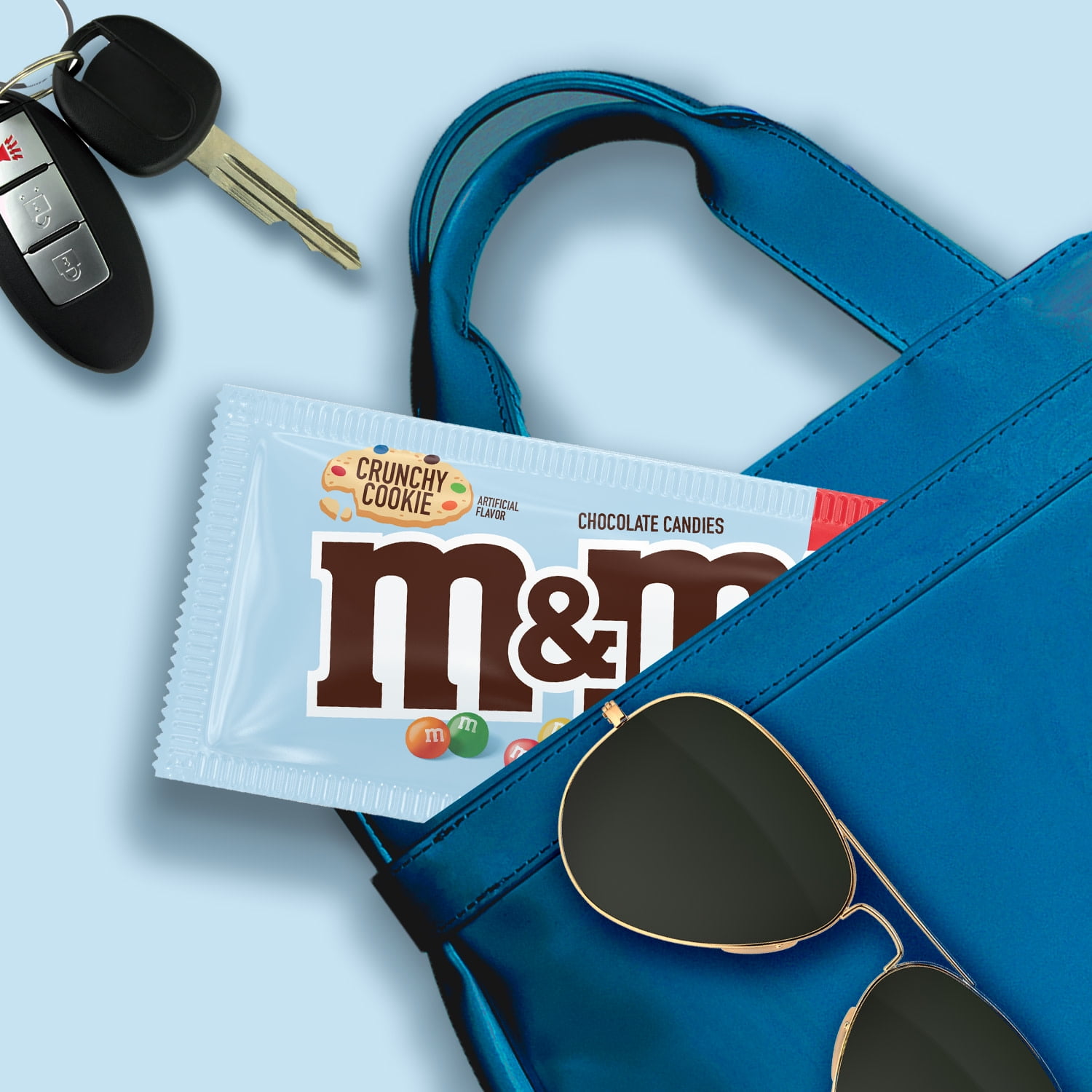 M&M's Milk Chocolate Crunchy Cookie Candy, 2.83 oz - Kroger