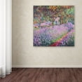 thumbnail image 3 of Trademark Fine Art "The Artist's Garden at Giverny" Canvas Art by Claude Monet, 3 of 3