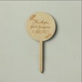 thumbnail image 2 of Divertidas etiquetas de madera para estacas de plantas, gracias por ayudarme a crecer, marcador de plantas, letrero para semillas, flores, jardín en maceta (4 piezas), 2 of 5