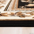thumbnail image 4 of Allstar Rugs Allstar Woven Traditional Persian Floral Design Rug Black 5' 2"x7' 0" 5' x 8', 4 of 5