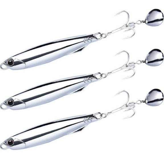 5pcs Micro Butterfly Metal Jig Fishing Lures Jigging Bladed Hook Tuna Slow Bait