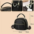 thumbnail image 6 of Coefficienta Classic Multifunctional Compartments Adjustable Wide Shoulder Strap Leather Bag, Gpmsign Leather Bags, 6 of 8
