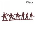 thumbnail image 5 of Gwong Juguete 100pcs militares militar soldados figuras de acción modelo Mini Wartime Scene Accessory Gwong 30004784, 5 of 5