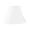 White, variant on 6x12x9.5 White Shantung Bell Lampshade