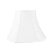 6x12x9.5 White Shantung Bell Lampshade