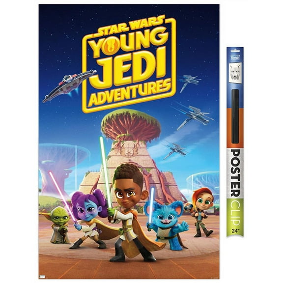 Star Wars: Young Jedi Adventures - One Sheet Wall Poster, 22.375" x 34"