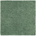 thumbnail image 5 of Unique Loom Davos Shag Collection Area Rug - Solid (5' 3" Square Sage), 5 of 7