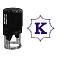 thumbnail image 1 of Printtoo Office Stationary Octagon Celtic Swirl Frame K Alphabet Monogram R-40 Self Inking Rubber Stamp, 1 of 3