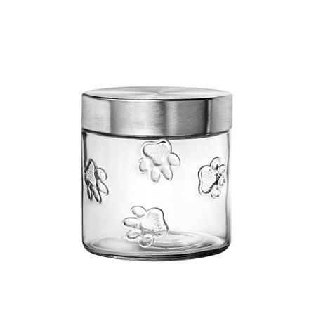 Maxwell Dog Glass Canister Small, 28 oz