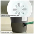thumbnail image 4 of Self-Watering Planter with Water Level Window, Removable Two-Layer Tray, Breathable Root Care, Durable Plastic for Pothos and Small Foliage Gray, 4 of 6