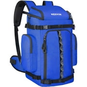 Sport and Travel Duffel Bag, Boot Bag Backpack - 60 L - Waterproof Sport Bag for Travel Blue