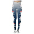 thumbnail image 4 of MKLEKYY Leggings para mujer, leggings con estampado navideño festivo para mujer, pantalones de yoga de cintura alta, mallas deportivas cómodas para fitness y entrenamiento, 4 of 4