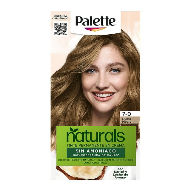 Tinte de Cabello Palette Naturals Kit 7-0 50ml