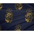 thumbnail image 4 of oneOone Polyester Lycra Fabric Leaves & Floral Block Print Fabric By Yard 56 Inch Wide, 4 of 6