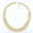 NK_10609_beige, variant on Bocar Multi Layer Handmade Beaded Long Statement Women Necklace (NK_10609_yellow)