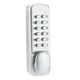 thumbnail image 3 of Cerradura de puerta con teclado mecánico Cerradura de puerta mecánica,Fácil de instalar,Teclado,Cerradura de puerta de entrada mecánica sin llave para Plata, 3 of 8
