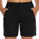 thumbnail image 5 of Karight Women's 6" Hiking Cargo Shorts Quick Dry with Pockets Work Golf Short Lightweight Outdoor Active Summer for Women, 5 of 8