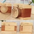 thumbnail image 4 of Pen Holder Creative Wooden Camera Shape Decorative Desk Organizer Pencil Holder, 4 of 7