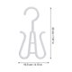 thumbnail image 3 of 10Pcs Double Hook Drying Racks Shoes Drying Organizers Plastic Shoes Hangers, 3 of 4