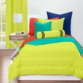 thumbnail image 3 of Crayola Blue Green and Granny Smith Apple Reversible Comforter Set, 3 of 5