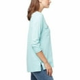 thumbnail image 2 of Gloria Vanderbilt Women's Penelope Solid Top (Coral Essence, 3X), 2 of 3