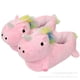 thumbnail image 2 of Suministro directo de fábrica, zapatillas de felpa de dibujos animados de unicornio que rodean los zapatos de algodón cubiertos con los pies de muñeca cálida de unicornio tridimensional, 2 of 5
