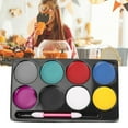 thumbnail image 1 of Body Paint Set, Body Paint, Water Based Face Paints Face Paint Box For  Day Birthday Art Supplies Cosmetic Oil Paint, 1 of 8