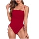 thumbnail image 1 of Bikini cómodo para mujer, traje de baño de playa de dos piezas dividido con almohadilla en el pecho, traje de baño cruzado en la espalda OAVQHLG3B Store lin121212, 1 of 4