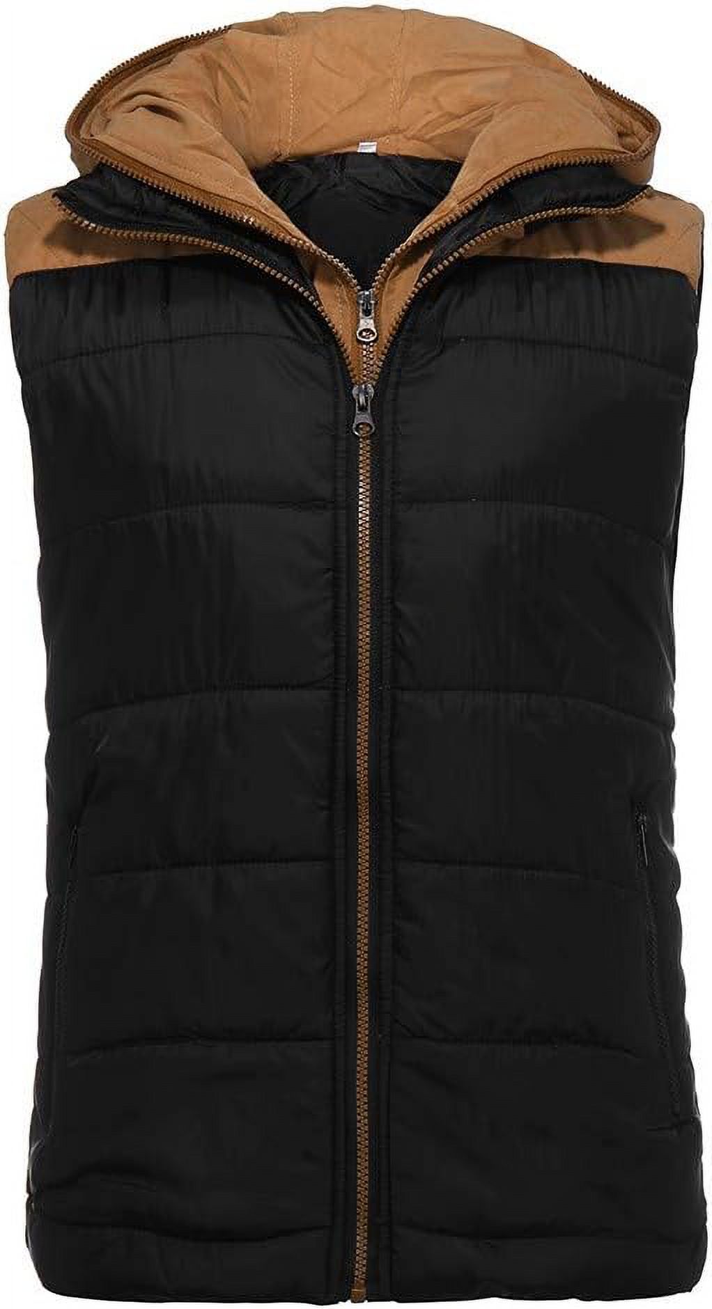 Jacket Men's Hoodie Autumn Winter Zipper Fashion Color Waistcoat Vest ...