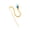 Orange, variant on Interactive Snake Cat Wand Toy with Feather and Bell Long Rod Teaser for Boredom Relief Self-Playing Pet Supplies for Kitten Exercise and Indoor Hunting Simulation - Pink