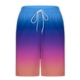 thumbnail image 5 of RYDCOT Mens Swimsuit Trunks 9" Quick Dry Swim Shorts with Compression Liner and Pockets Blue, 5 of 6
