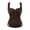 Dark Brown, variant on Renaissance Pirate Vest Women Steampunk Viking Medieval US M Light Brown