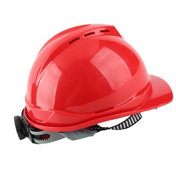 Casco De Seguridad, Casco De Seguridad Transpirable Reforzado Resistente A Impactos Con Lente Para Trabajo Al Aire Libre